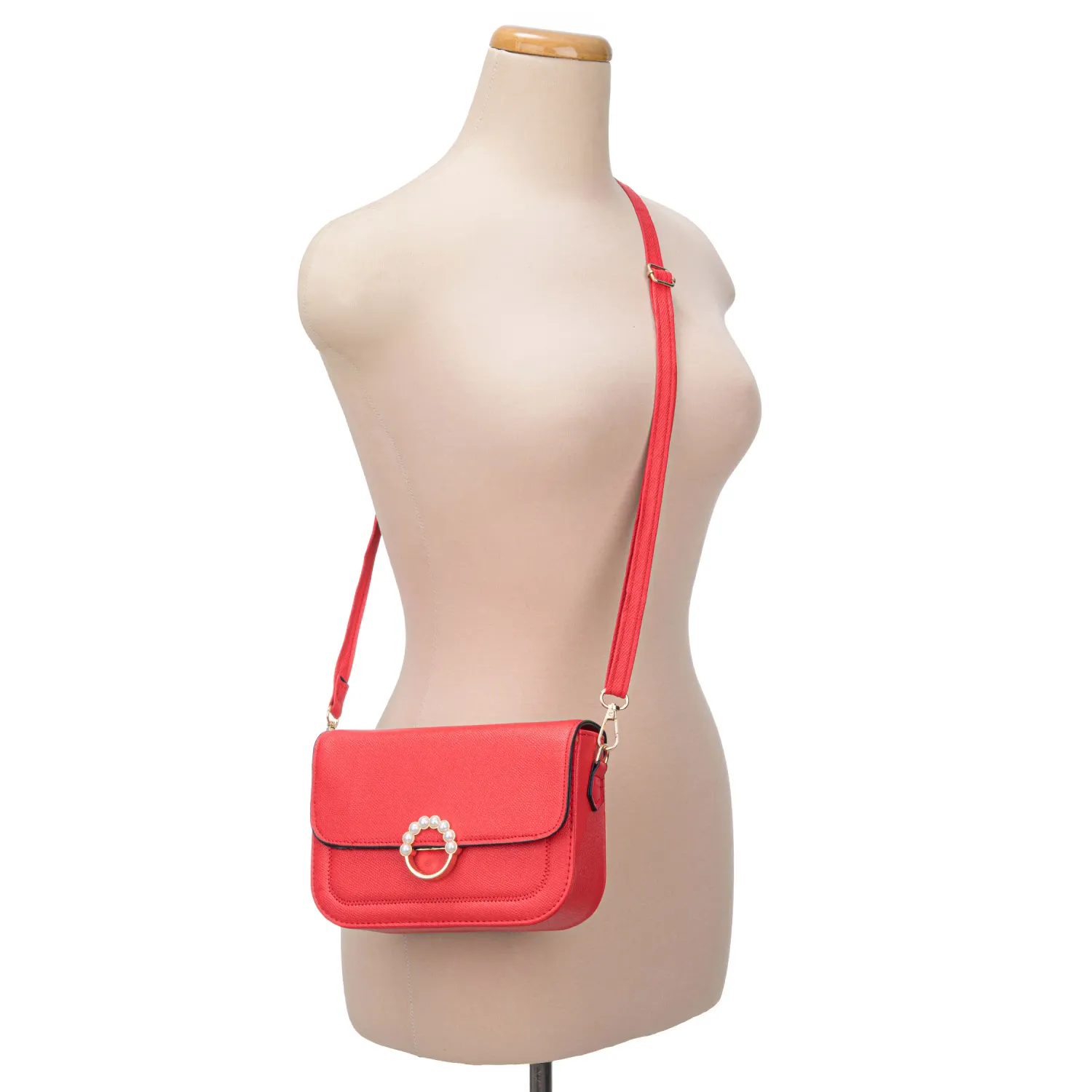 Cartera Limoni De Vestir Mena color rojo | Platanitos