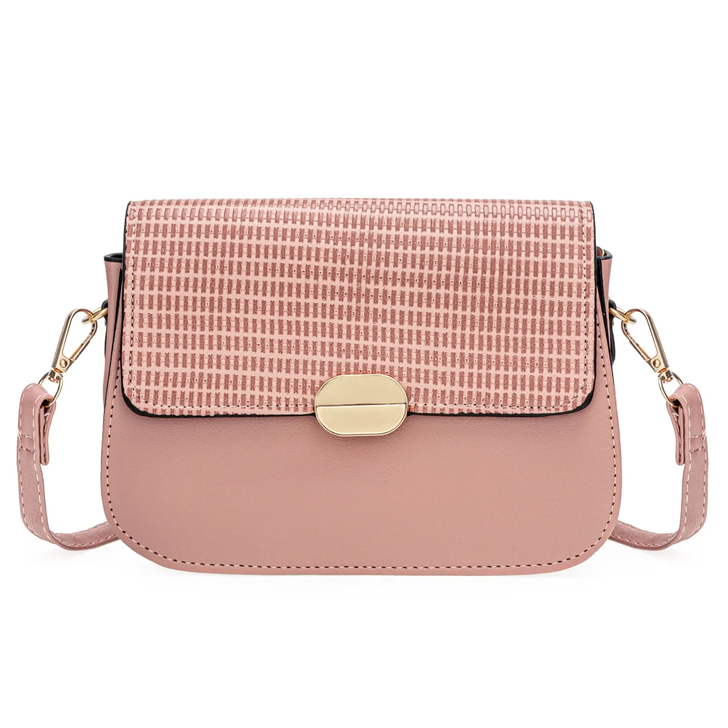 Cartera Limoni De Vestir Bucky color rosado | Platanitos