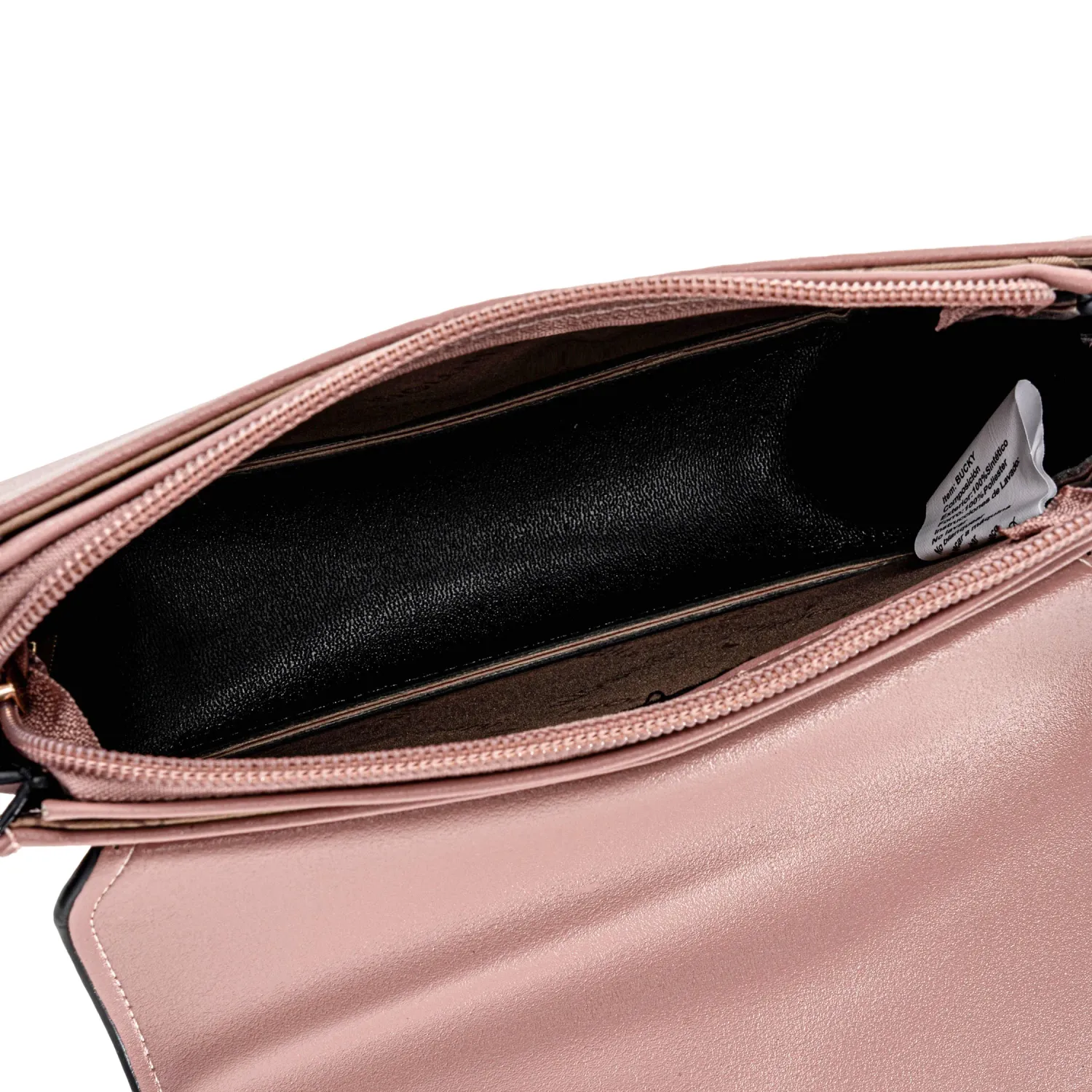 Cartera Limoni De Vestir Bucky color rosado | Platanitos