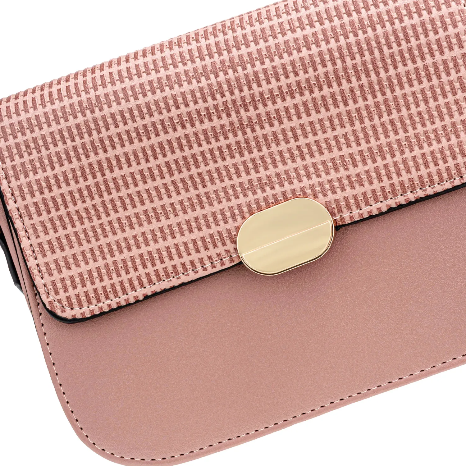 Cartera Limoni De Vestir Bucky color rosado | Platanitos