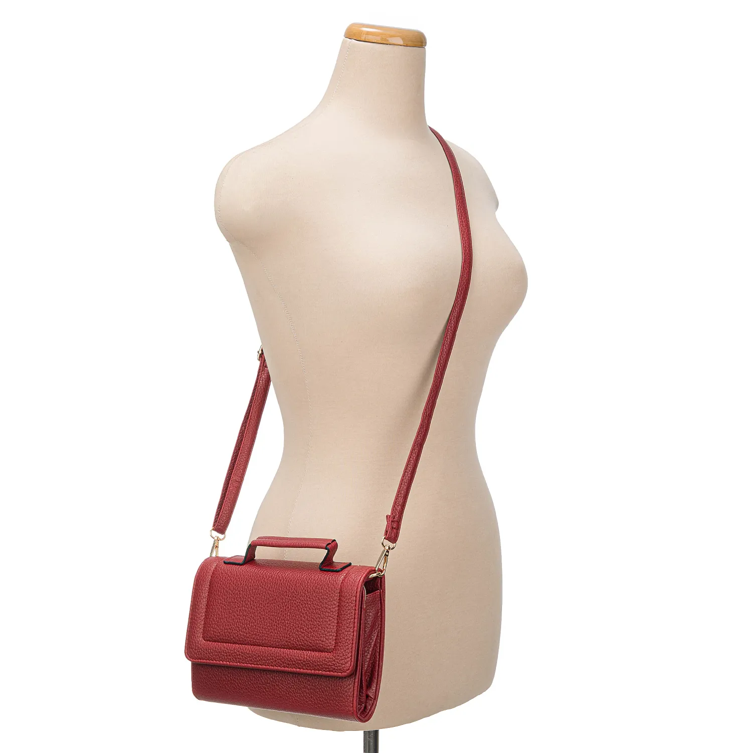 Cartera Limoni De Vestir Oswy color rojo | Platanitos