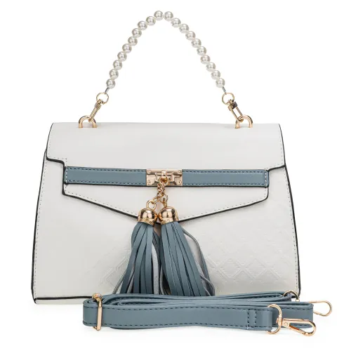 LIMONI Blanco de Mujer modelo Cartera De Vestir  Escorpy Bl/Ce blancos celestes mujer 2025070920191835749
