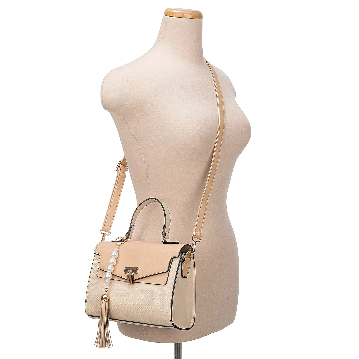 LIMONI Cartera Limoni De Vestir Taury color beige | Platanitos