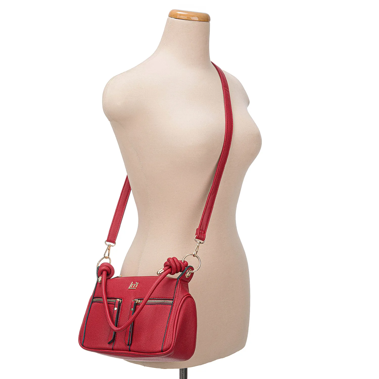 Cartera Limoni De Vestir Cery color rojo | Platanitos