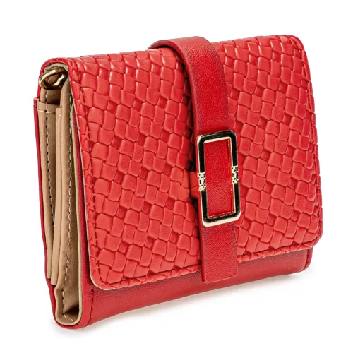 LIMONI Monedero Dama Citla Rojo