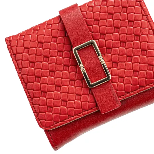 LIMONI Monedero Dama Citla Rojo