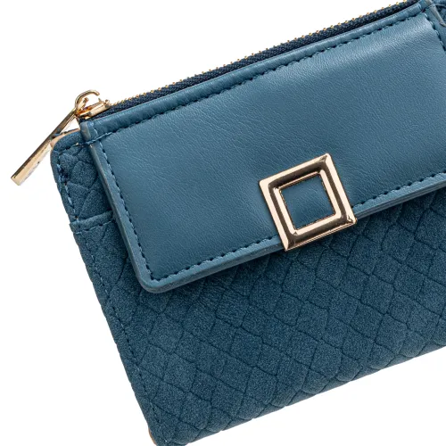 LIMONI Monedero Dama Terix Azul