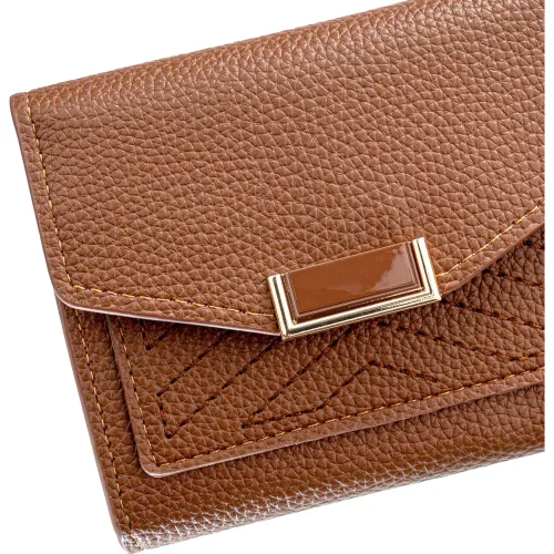 LIMONI Monedero Dama Kalix Marron