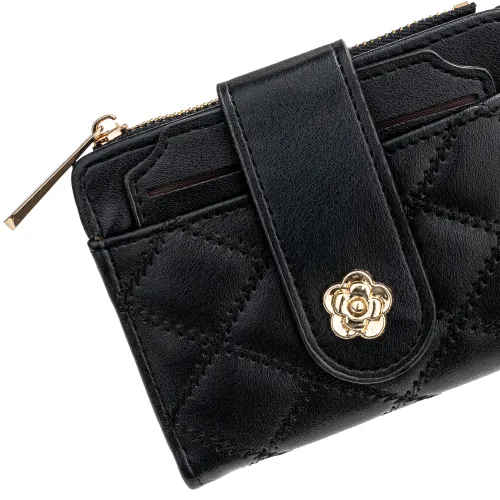 LIMONI Monedero Dama Rosix Neg