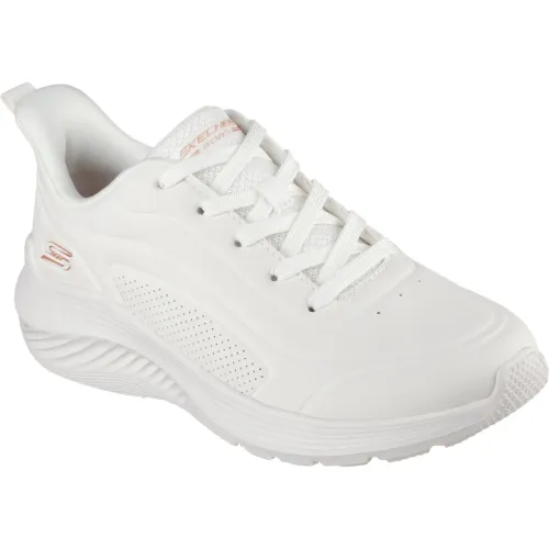 Skechers Blanco de Mujer modelo Zapatillas Urbanas Mujer Bobs Squad Waves blancos textiles mujer 2025070922393322206 Textil Eva