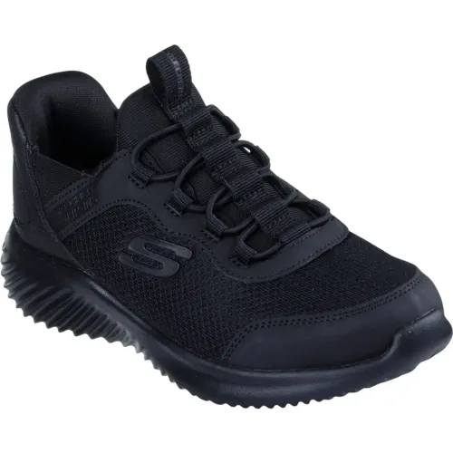 Skechers Negro de Niña / Niño modelo Zapatilla Urbana Niño Slip-Ins Bounder negros textiles niña 2025070922393322287 Textil Eva