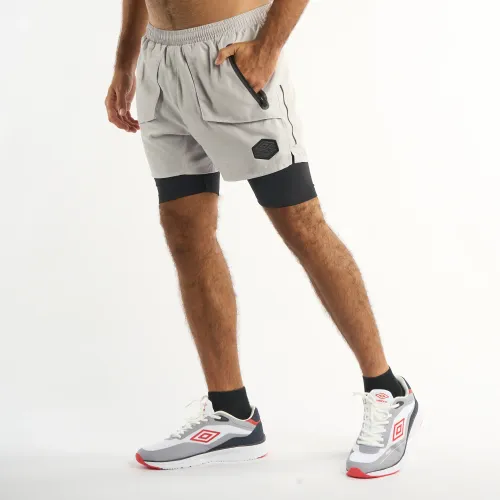 Umbro Beige de Hombre modelo Short Deportivo Hombre Pro Training Elite Hybrid Short hombre 2025071014233255289  