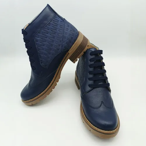 KAMINATA Botin Casual Mujer Cuero Andrea-A