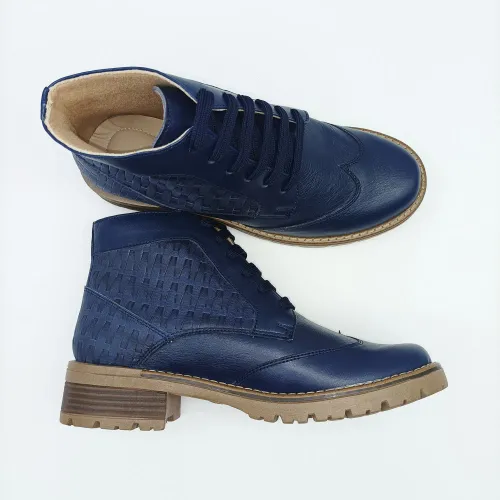 KAMINATA Botin Casual Mujer Cuero Andrea-A