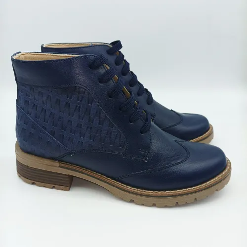 KAMINATA Botin Casual Mujer Cuero Andrea-A