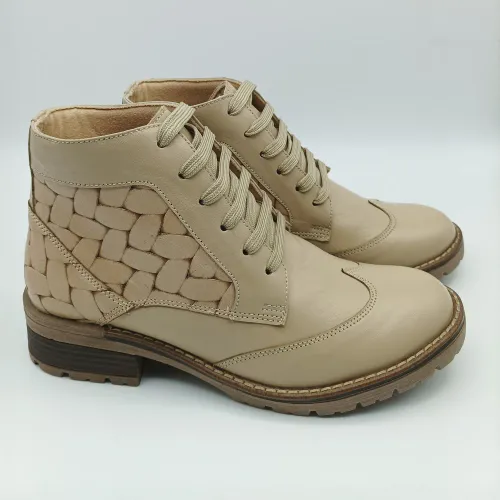 KAMINATA Botin Casual Mujer Cuero Andrea