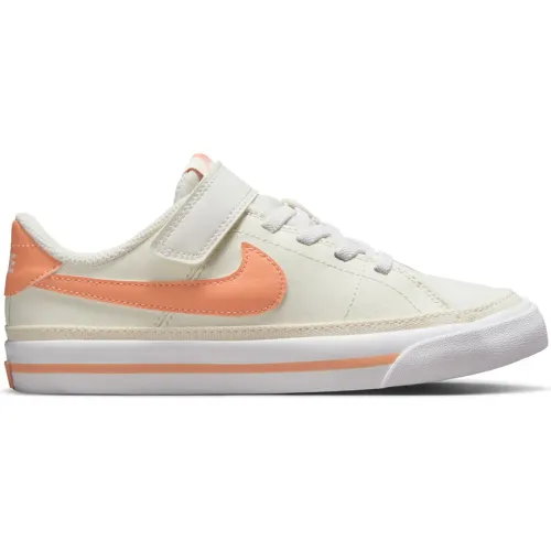 Nike Blanco de Niña / Niño modelo Zapatillas Urbanas Niños Court Legacy blancos corales textiles niña 2025071419413929188 Textil Eva