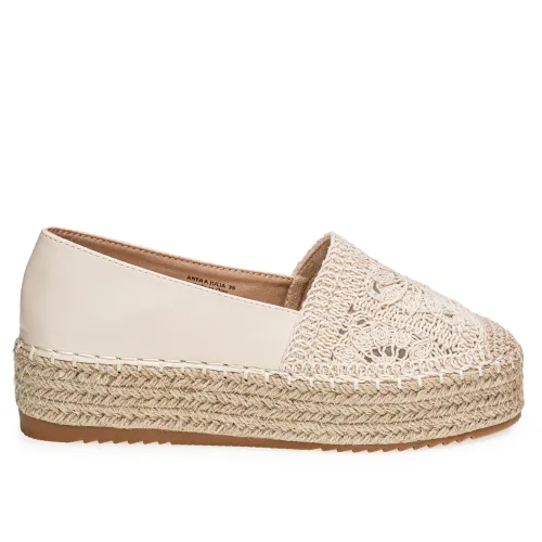 Platanitos Alpargata Dama A Julia