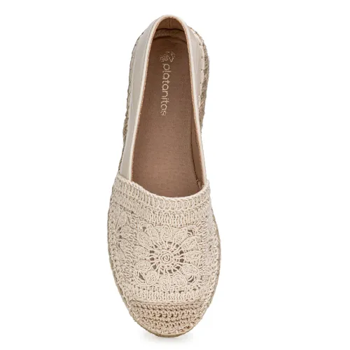 Platanitos Alpargata Dama A Julia