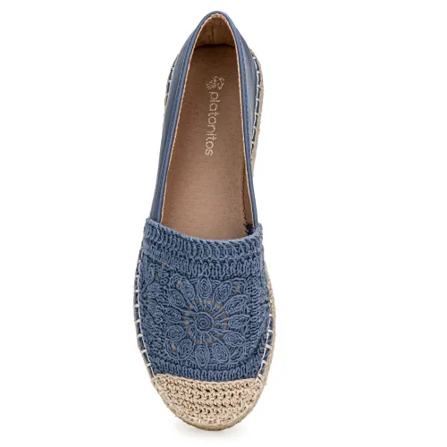 Platanitos Alpargata Dama A Julia