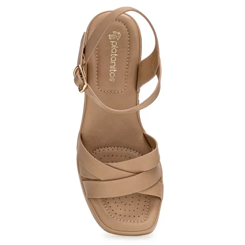 Platanitos Sandalia Dama Sp Blanca