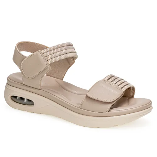 Platanitos Beige de Mujer modelo Sueco Dama Sct Jeny beiges sintéticos mujer 2025071422164579581 Sintético Sintético