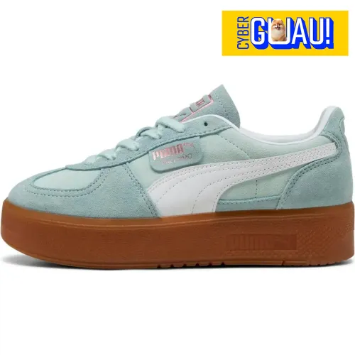 Puma Verde de Mujer modelo Zapatillas Urbanas Mujer Palermo Elevata Wns mujer 2025071620001289165 CUERO VACA CUERO VACA
