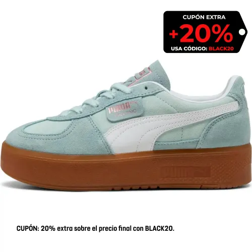 Puma Verde de Mujer modelo Zapatillas Urbanas Mujer Palermo Elevata Wns mujer 2025071620001289165 CUERO VACA CUERO VACA
