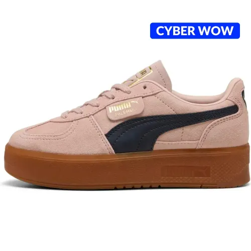 Zapatillas Puma Urbanas Mujer Palermo Elevata Wns color rosado | Platanitos