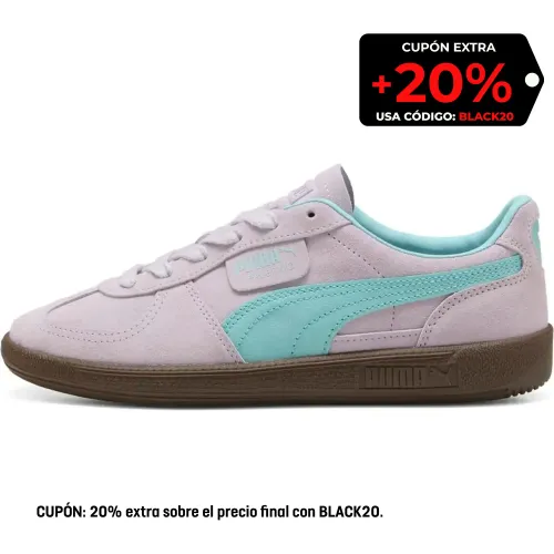 Puma  de Hombre / Mujer modelo Zapatillas Urbanas Unisex Palermo lilas celestes hombre 2025071620001289294 CUERO VACA CUERO VACA