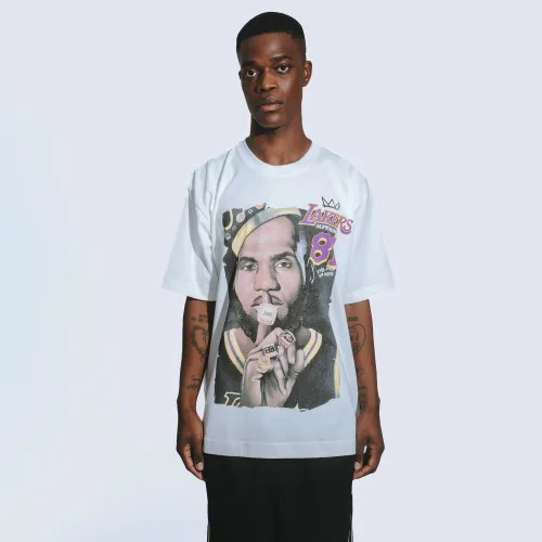SUPERKING Blanco de Hombre modelo Polo Oversize Hombre Lakers blancos hombre 2025071622000323478  
