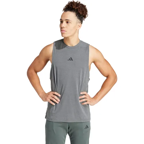 adidas Gris de Hombre modelo Bividi Training Hombre D4t Tank Aeroready grises negros hombre 2025071816024459774  
