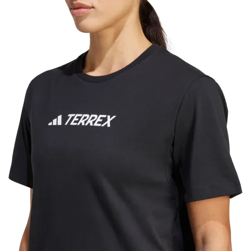 adidas Polo Outdoor Mujer W Tx Logo Tee Terrex