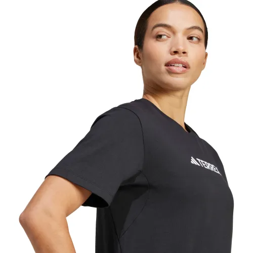 adidas Polo Outdoor Mujer W Tx Logo Tee Terrex