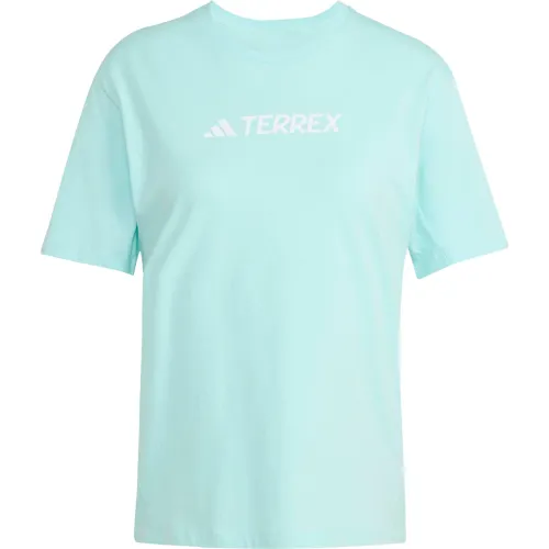 adidas Polo Outdoor Mujer W Tx Logo Tee Terrex