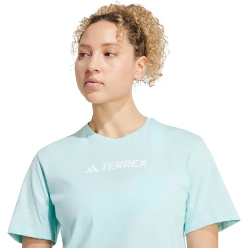 adidas Polo Outdoor Mujer W Tx Logo Tee Terrex
