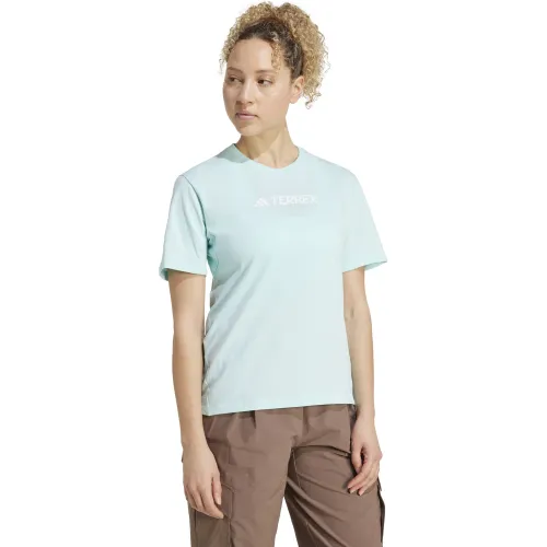 adidas Polo Outdoor Mujer W Tx Logo Tee Terrex