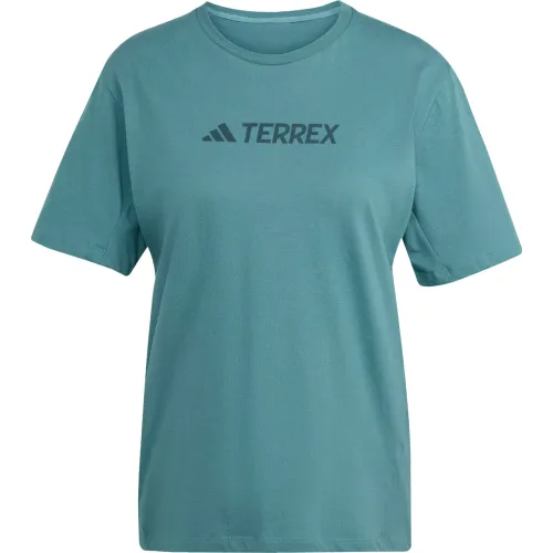 adidas Polo Outdoor Mujer W Tx Logo Tee Terrex