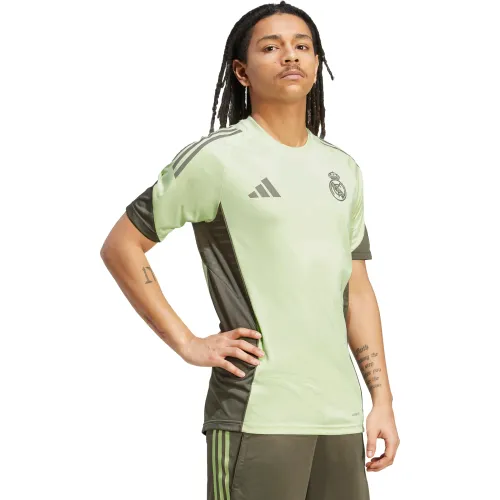 Hombre adidas Verde Polo Futbol Hombre Real Tr Jsy Aeroready