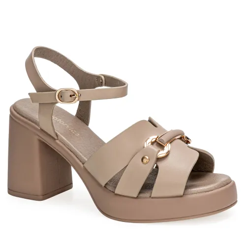 Platanitos Marfil de Mujer modelo Sandalia Dama Sp Carmela kakis sintéticos mujer 2025071820471019442 Sintético Sintético