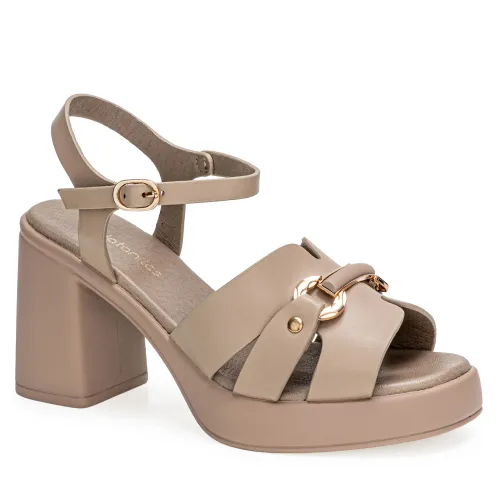 Platanitos Marfil de Mujer modelo Sandalia Dama Sp Carmela kakis sintéticos mujer 2025071820471019442 Sintético Sintético