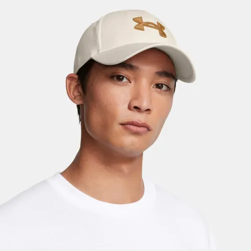 Hombre Under Armour Marfil Gorra Training Hombre Blitzing