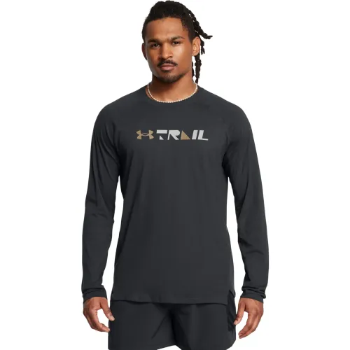 Hombre Under Armour Negro Polo Running Hombre Graphic