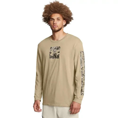 Hombre Under Armour Polo Manga Larga Training Hombre Camo Boxed Sportstyle