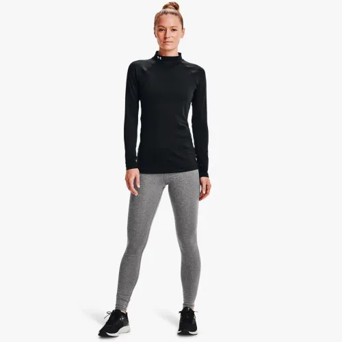 Under Armour Polo Manga Larga Training Mujer Ua Coldgear Authentics Mockneck
