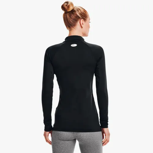 Under Armour Polo Manga Larga Training Mujer Ua Coldgear Authentics Mockneck