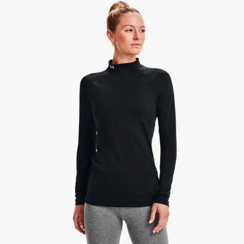 Under Armour Negro de Mujer modelo Polo Manga Larga Training Mujer Ua Coldgear Authentics Mockneck negros mujer 2025071820482864850  