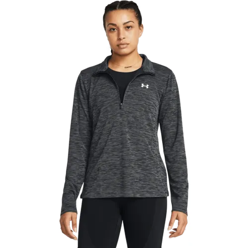 Under Armour Negro de Mujer modelo Casaca Training Mujer Tech Textured 1/2 Zip negros mujer 2025071820482864865  