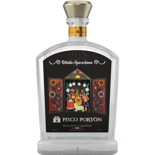 PORTÓN Varios modelo Pisco Mosto Verde Torontel Porton Bot. 750ml - Ed Retaulo Ayacuchano varios 2025072217043088797  