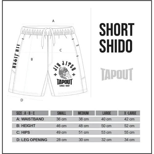 TAPOUT Short Hombre Shido